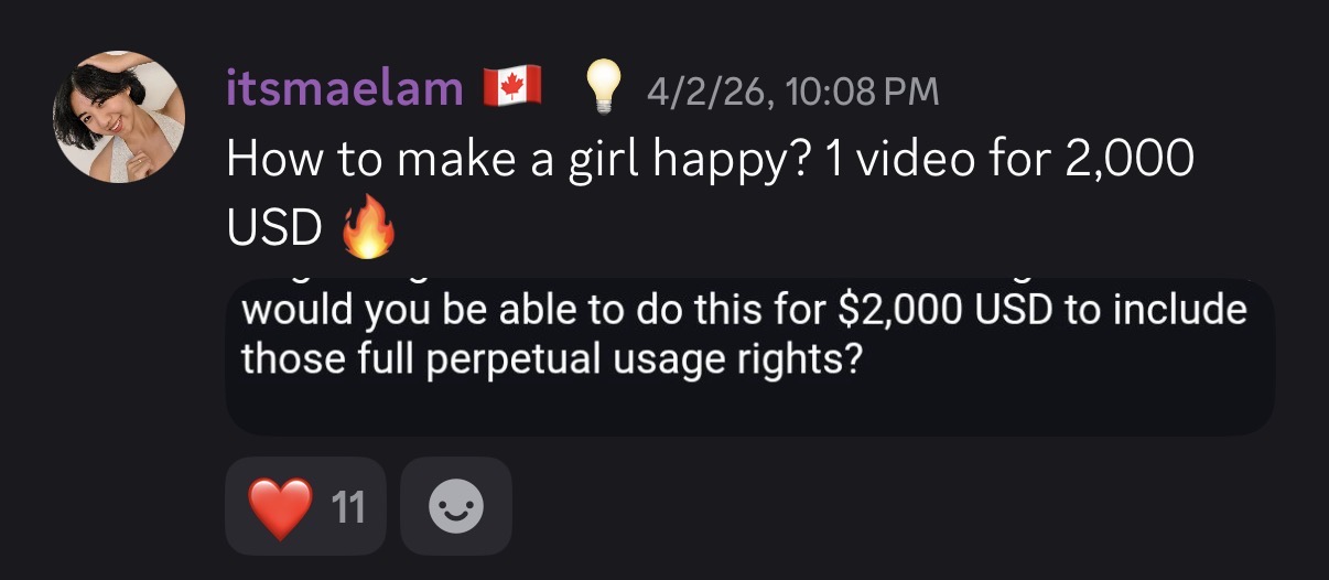 Message from Mae Lam