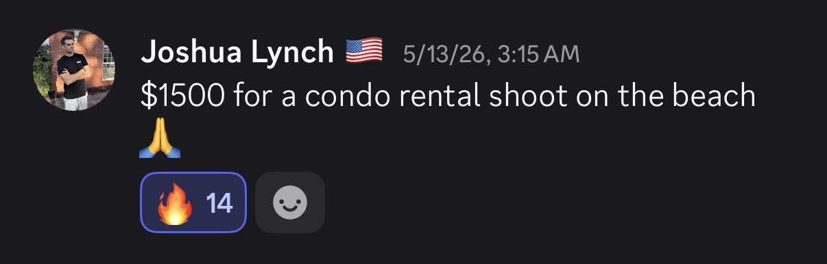Message from Joshua Lynch