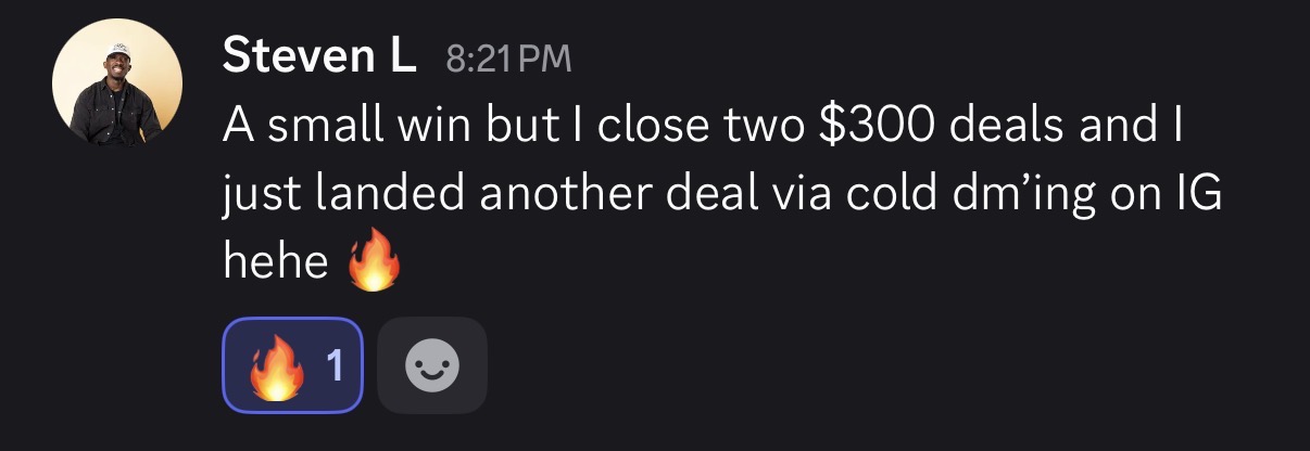 Message from Steven L