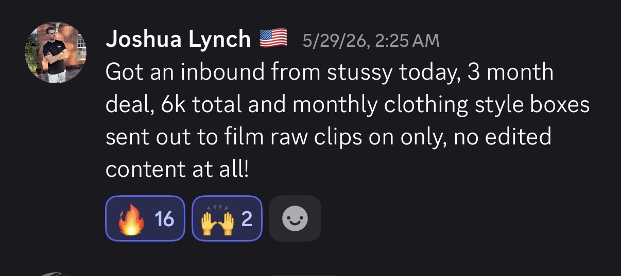 Message from Joshua Lynch