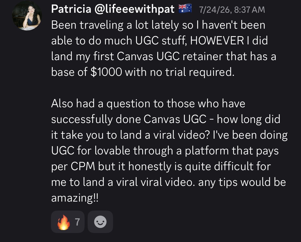 Message from Patricia Sciaroni