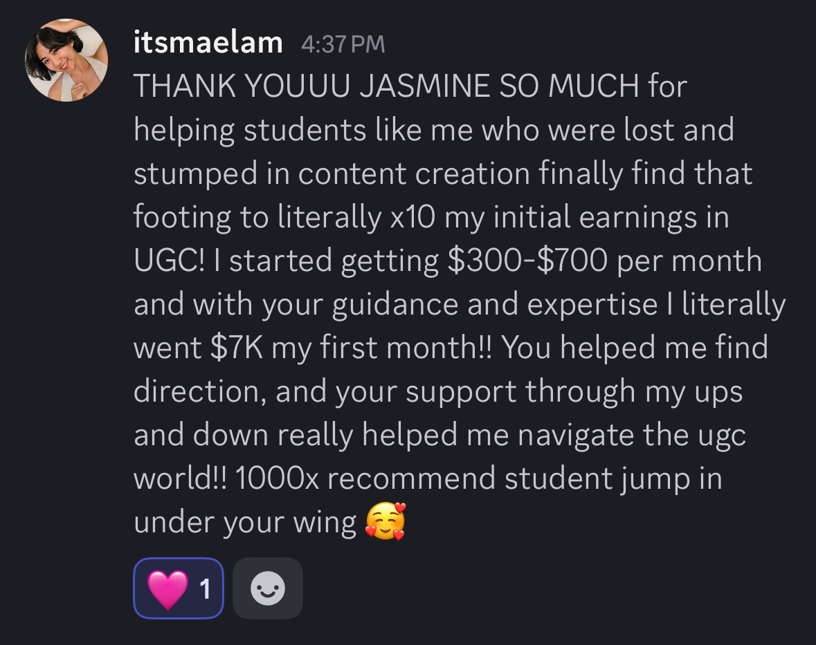 Message from Mae Lam